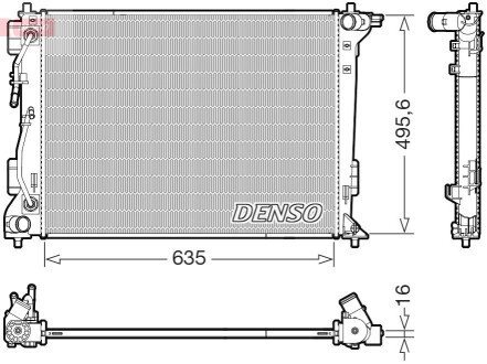 Chodnica HYUNDAI / KIA TUCSON / SPORTAGE 15- DENSO DRM41036