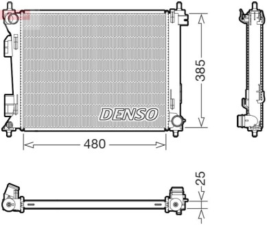 Chodnica KIA RIO IV / STONIC 17- DENSO DRM43010