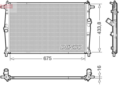 КУЛЕР ДЛЯ ВОДИ DENSO DRM44054