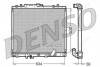 Радіатор, система охолодження двигуна DENSO DRM45020 (фото 1)