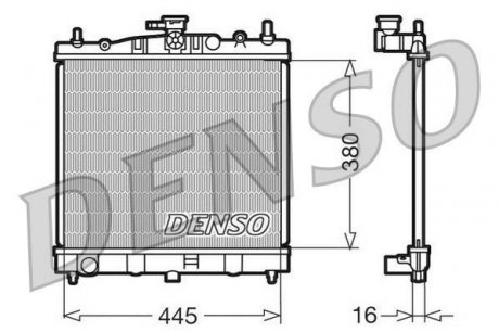 Радіатор основний DENSO DRM46002 (фото 1)