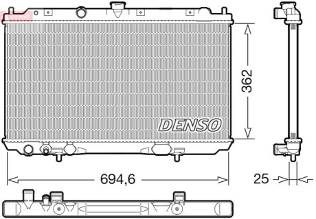 Автозапчастина DENSO DRM46073