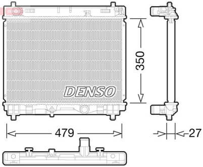 Датчик ABS, передний DENSO DRM50058 (фото 1)