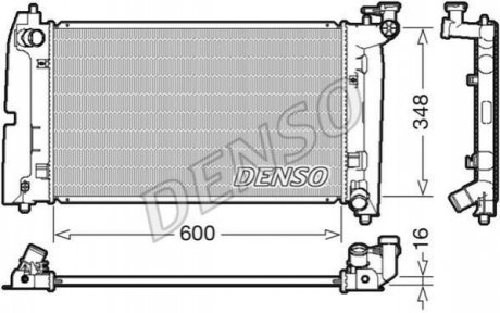 Радіатор DENSO DRM50085