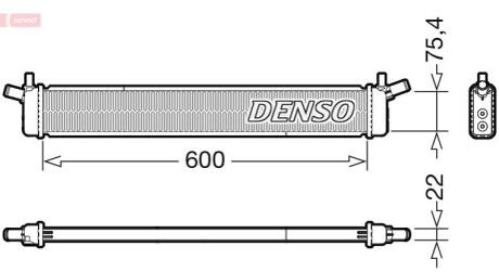 КУЛЕР ДЛЯ ВОДИ DENSO DRM50136