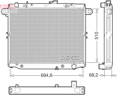 КУЛЕР ДЛЯ ВОДИ DENSO DRM50148