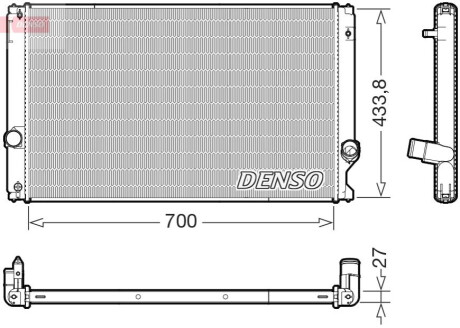 Chodnica LEXUS NX200 14- DENSO DRM51019