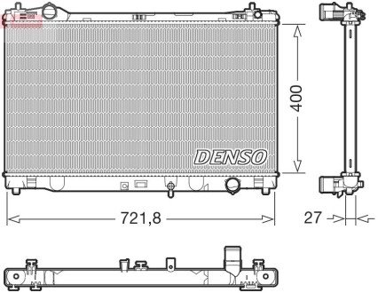 CHŁODNICA SILNIKA DENSO DRM51021