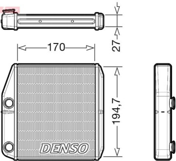 NAGRZEWNICA DENSO DRR09101