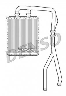 Радиатор печки - (3802174) DENSO DRR12010 (фото 1)