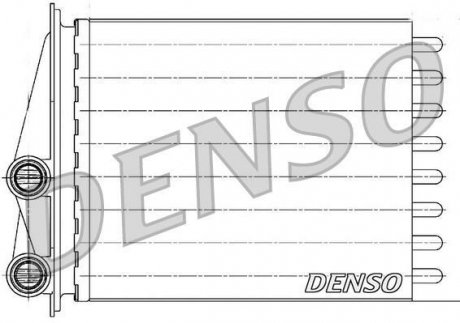 Радиатор печки - (7701065763) DENSO DRR23020 (фото 1)