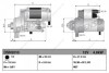 Rozrusznik (12V, 4,8kW) DENSO DSN2010 (фото 3)