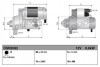 Rozrusznik (12V, 0,6kW) DENSO DSN2082 (фото 3)