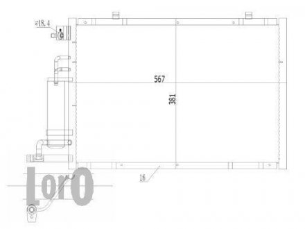 КОНДЕНСАТОР Depo 017-016-0008