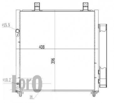 КОНДЕНСАТОР MITSUBISHI Depo 033-016-0008