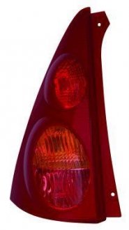 Фонарь задний Peugeot 107/Citroen C1 2005-2012 левый красный Depo 550-1942L-LD-UE