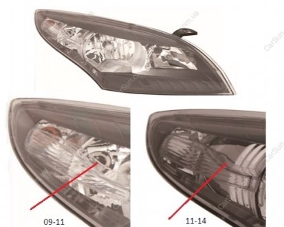 Фара передня Depo FP 5619 R3-E