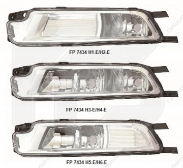 Фара противотуманная Depo FP 7434 H1-E