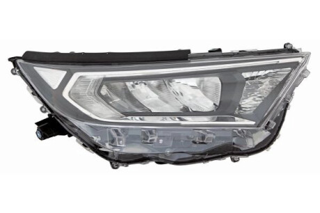 Фара передня Toyota Rav4 18- передн. лів. (ел) (з коректором) (без ламп) (LED/WY21W) Depo 21211CGLMLDEM2