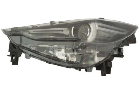 Фара передня Mazda CX5 17-21 передн. лів. (ел) (з коректором) (без ламп) (LED/WY21W) біла вставка) Depo 2161179LLEAM2 (фото 1)