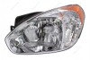 Фара передняя Hyundai Accent III 2006-2010 левая H4, авт. регулировка Depo 221-1140L-LD-EM (фото 1)