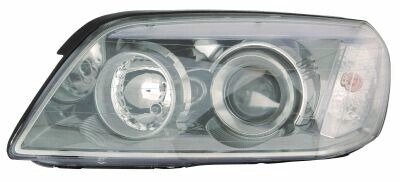 HEAD LAMP. UNIT..ECE.ELEC.W/S MOTOR. BLACK.CV.CAPTVA..09-11 Depo 2351112RMLDEM7