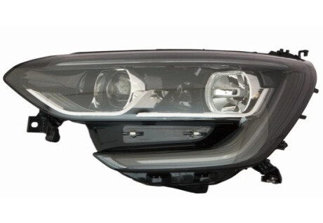 Reflektor L (LED, 2*H7/LED, elektryczny, bez silnika, bez moduЕ‚u Е›wiateЕ‚ dziennych LED bez sterownika LED) pasuje do: RENAULT MEGANE IV 11.15- Depo 551-11AEL-LDEM2