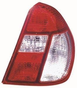 Фонарь задний Renault Symbol I 2002-2008 правый красно-белый Depo 551-1932R-UE-CR