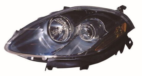 HEAD LAMP.UNIT..ECE.ELEC W/S MOTOR LIGHT GREY.BULB TYPE:H1,H1,PY24W,W5W.FIAT.BRAVO..10-. Depo 6611153RMLEMN7