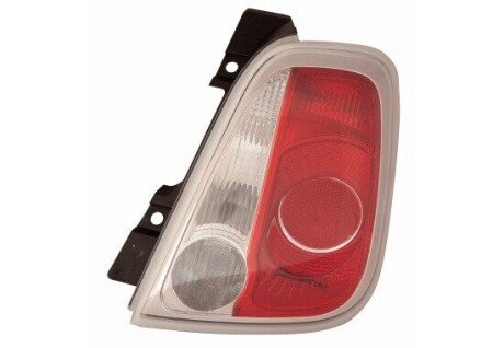 TAIL LAMP UNIT RH, ECE, FT. 500 CABRIO 13-, P21W*2,PY21W,R10W Depo 6611931R3LDUE