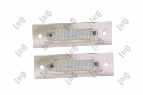 Ліхтар номерного знака Depo L402100002LED