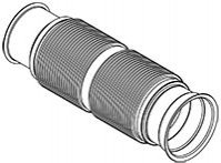 Rura wydechowa (Å›r.:135mm/116mm, dÅ‚.:424mm) pasuje do: DAF EURO6 Dinex 2AA004