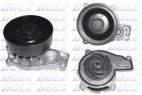 Водяний насос BMW/MINI 116-128i/X1/X2 B38/B4813>> DOLZ B254