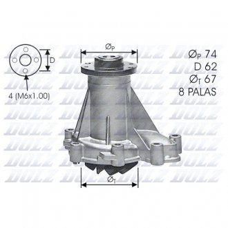 Автозапчастина DOLZ M376