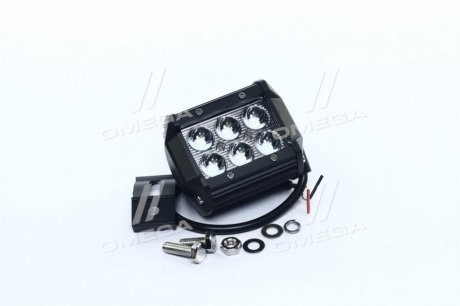 Фара LED додаткова 18W <ДК> Дорожная Карта DK B2-18W-C-LED