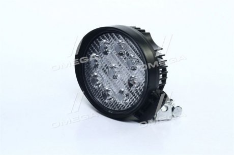 Фара LED круглая 27W, 9 ламп, 110*128мм, узкий луч <ДК> Дорожная Карта DK B2-27W-A SL