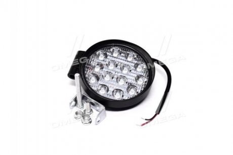 Фара LED кругла 42W, 14 ламп, 116 * 137,5мм СТАНДАРТ <ДК> Дорожная Карта DK B2-42W-STD