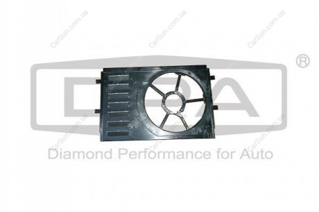 Диффузор вентилятора радиатора Skoda Fabia (10-14,14-)/VW Polo (09-14)/Seat Ibiza (09-) DPA 11778302 (фото 1)