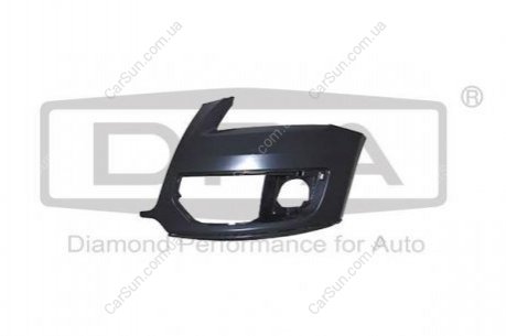 Накладка права переднього бампера з омивачем і без допомоги паркування (грунт) Audi Q5 (08-) DPA DPA 88070736302