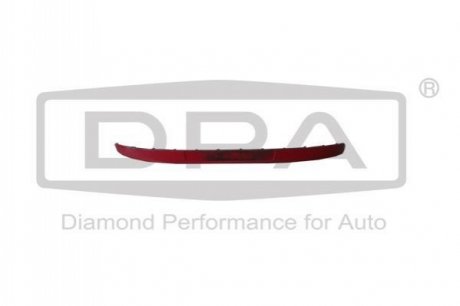 Накладка переднего бампера VW Caddy (04-15),Touran (03-10) DPA DPA 88070739202
