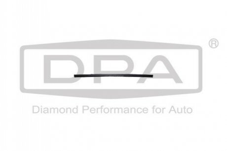 Молдинг двери передней правой с хромированной полосой VW Golf (97-05,99-06),Bora (98-05) DPA DPA 88530035102