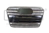 Radiator grille; without emblem; with parking aid;bright black DPA 88531844002 (фото 1)