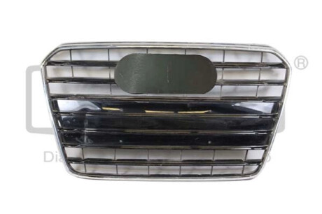 Radiator grille; without emblem; with parking aid;bright black DPA 88531844002