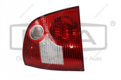 Ліхтар лівий червоно-білий VW Polo (01-09) - (6Q6945111A / 6Q6945095G / 6Q6945095B) DPA 89450213002