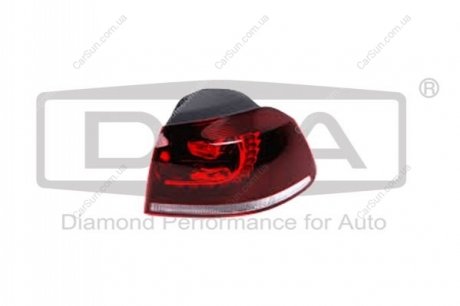Фонарь правый внешний LED VW Golf VI (09-13) DPA DPA 89450625002
