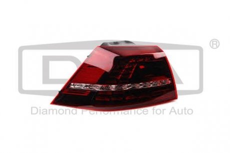 Фонарь левый наружный LED VW Golf (12-) DPA DPA 89451538202