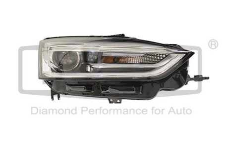 Headlight; left; xenon; with lens;half complete DPA 99411796902