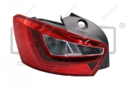 Ліхтар лівий LED чорний Seat Ibiza (08-) - (6J4945095L) DPA 99451455902