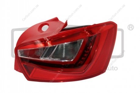 Фонарь правый LED красный Seat Ibiza (08-) DPA DPA 99451456502