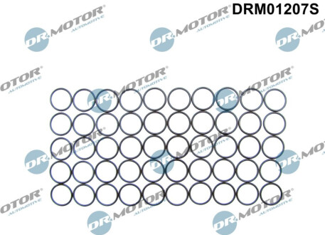 О-КІЛЬЦЕ ІНЖЕКТОРА 50 ШТ Dr.Motor DRM01207S